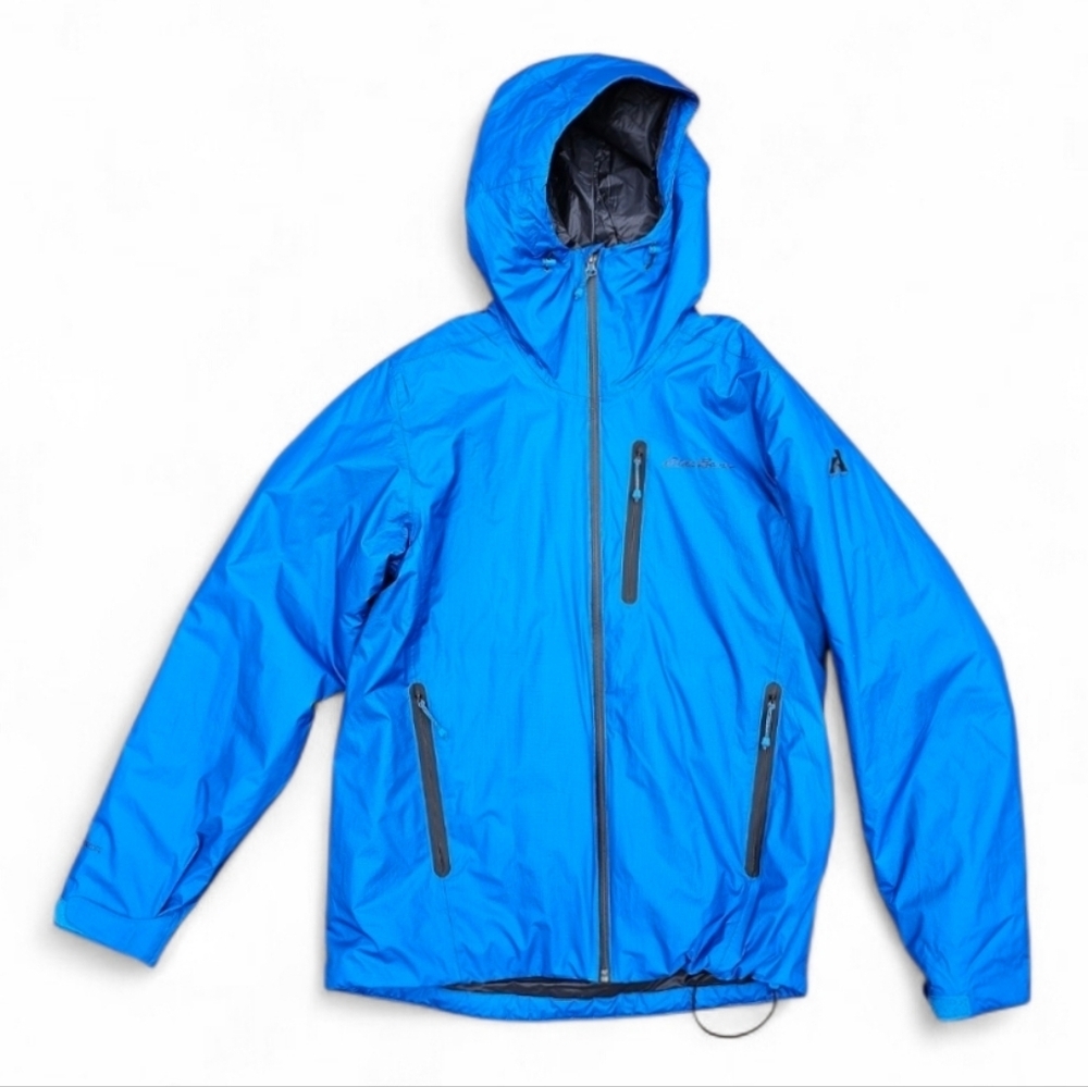 Eddie Bauer Blue First Ascent WeatherEdge Pro Down Jacket Waterproof, Size M